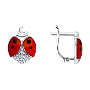 Серьги из серебра