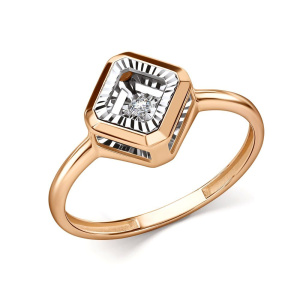 Кольцо из золота с бриллиантами