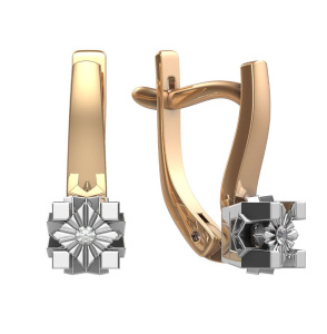 Серьги из золота с бриллиантами