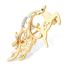 Брошь из золота