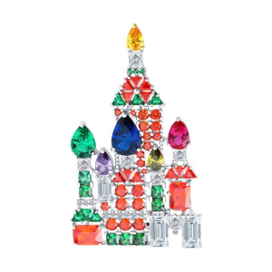 Брошь из серебра