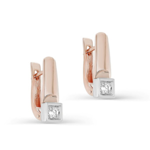 Серьги из золота с бриллиантами