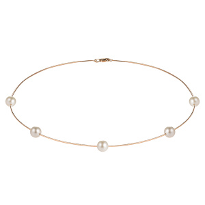 Колье из золота с полудрагоценными вставками