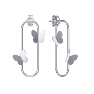 Серьги из серебра