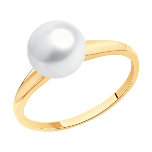 Кольцо из золота с полудрагоценными вставками