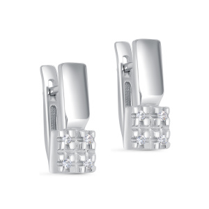 Серьги из серебра