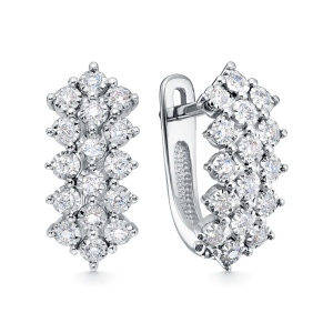 Серьги из золота с бриллиантами