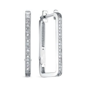 Серьги из золота с бриллиантами