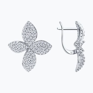 Серьги из серебра