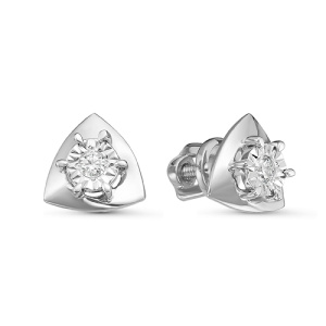 Серьги из золота с бриллиантами