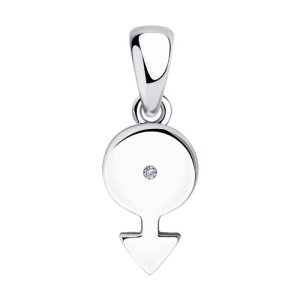 Подвеска из серебра