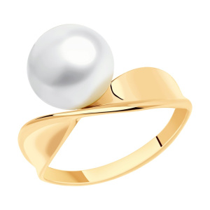 Кольцо из золота с полудрагоценными вставками