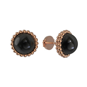 Серьги из золота Premium