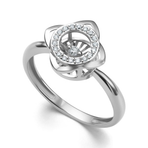 Кольцо из золота с бриллиантами