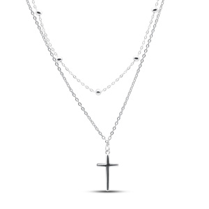 Колье из серебра