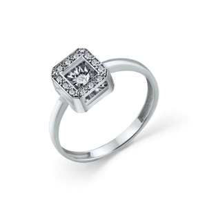 Кольцо из золота с бриллиантами