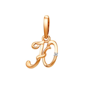 Буква из золота