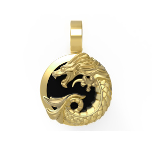 Подвеска из золота Premium