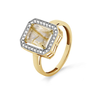 Кольцо из золота Premium