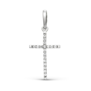 Подвеска из белого золота