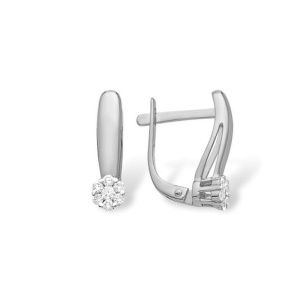 Серьги из золота с бриллиантами