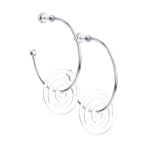 Серьги из серебра