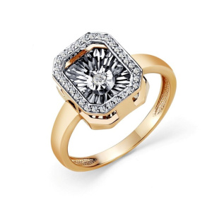 Кольцо из золота с бриллиантами