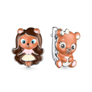 Серьги из серебра