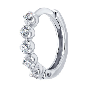 Серьги из золота с бриллиантами