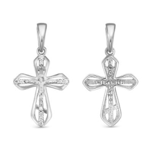 Крест из золота с бриллиантами