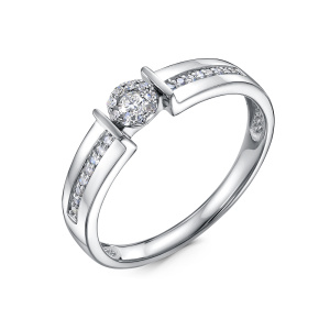 Кольцо из золота с бриллиантами