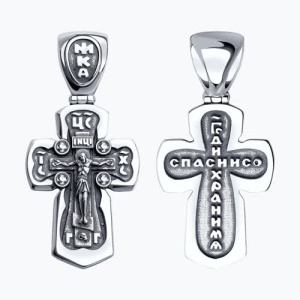 Крест из серебра