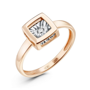 Кольцо из золота с бриллиантами