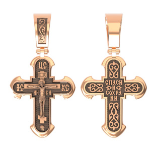 Крест из золота