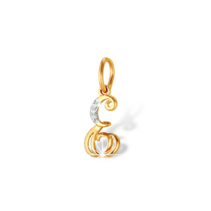 Буква из золота