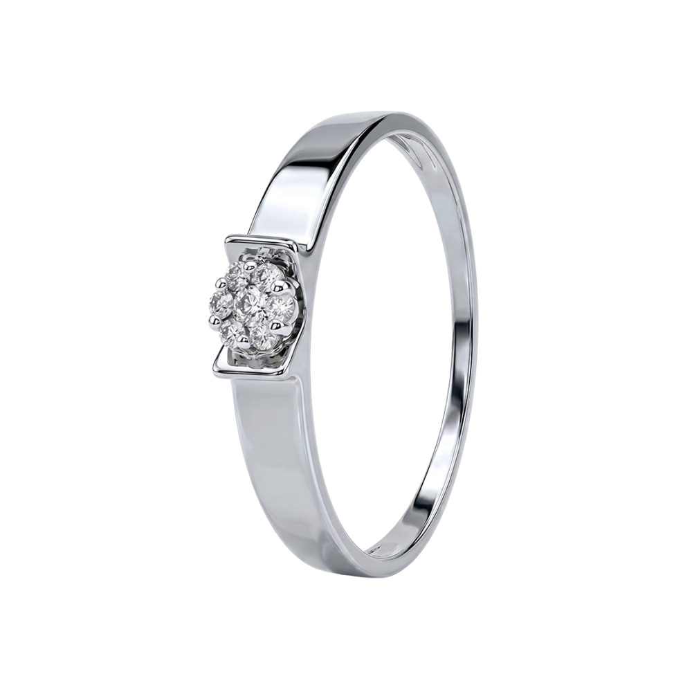 Кольцо из золота с бриллиантами