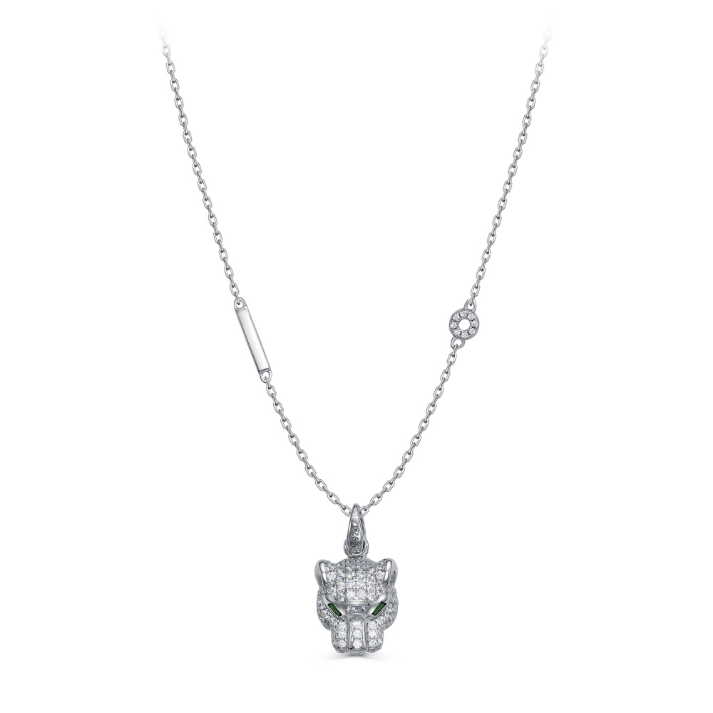 Колье из серебра