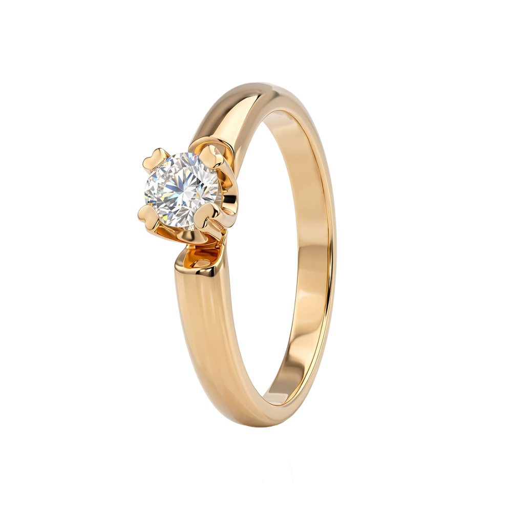 Кольцо из золота с бриллиантами