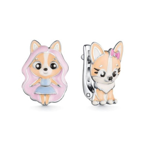 Серьги из серебра