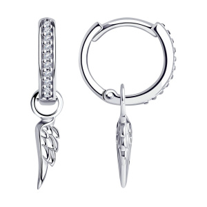 Серьги из серебра