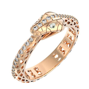 Кольцо из золота с бриллиантами