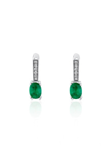 Серьги из золота Premium