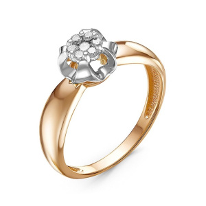 Кольцо из золота с бриллиантами