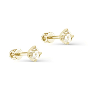 Серьги из золота с бриллиантами