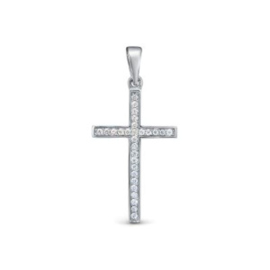 Крест из золота с бриллиантами