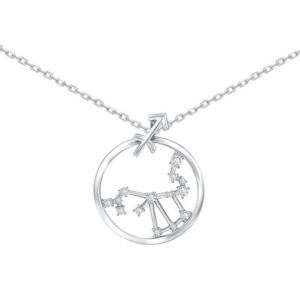 Колье из серебра