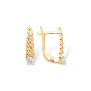 Серьги из золота