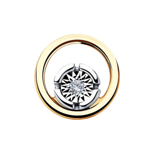 Подвеска из золота с бриллиантами