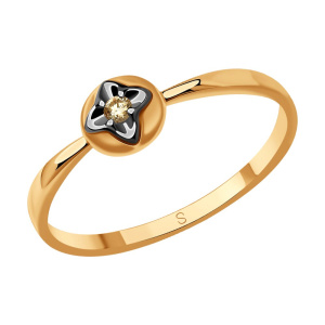 Кольцо из золота с бриллиантами