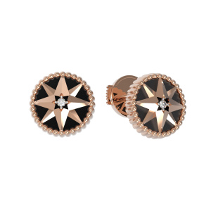 Серьги из золота Premium